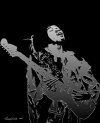 Jimi Hendrix Metal created 1983
