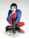 Model in Martens created 1994