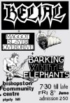 Gig Poster 2 created 1988