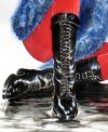 Model in Boots (Close Up)