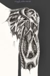 Tattoo Android Shoulder 1a