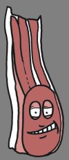 Krusty Toppings Bacon